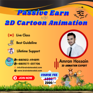 Passive Earn with 2D Animation